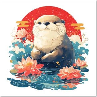 otter Posters and Art
